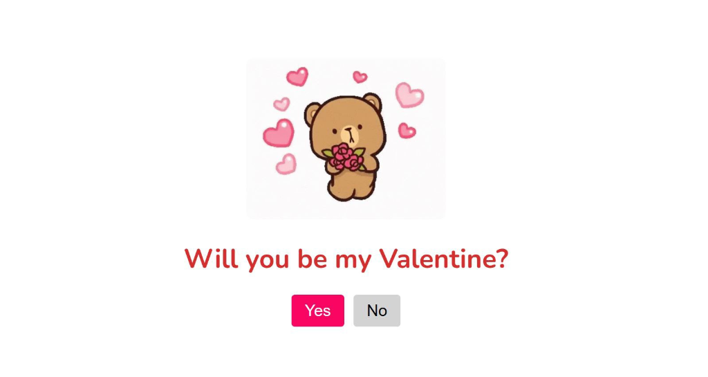 Will You Be My Valentine - Valentine card project